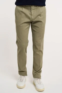 Pantalone 97% co 3% ea multicolore