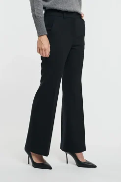 Pantalone agata nero donna