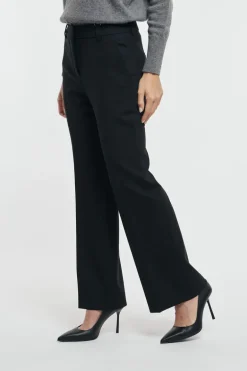 Pantalone agata nero donna