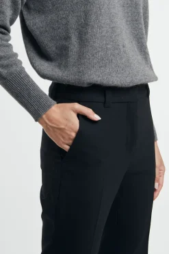Pantalone agata nero donna