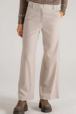 Pantalone beige donna