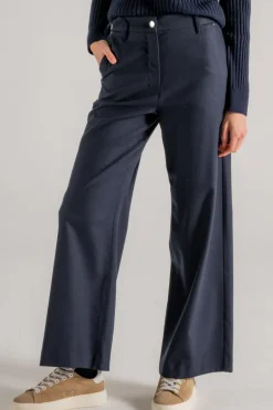 Pantalone blu donna