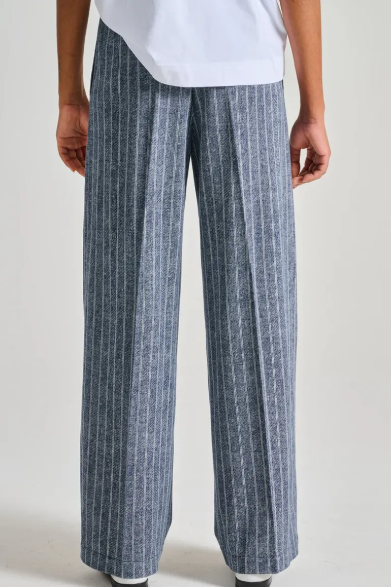 Pantalone coulisse blu