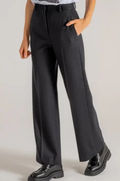 Pantalone lana/cashmere/poliammide nero