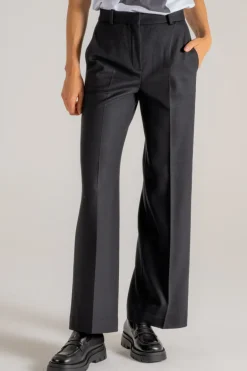 Pantalone lana/cashmere/poliammide nero