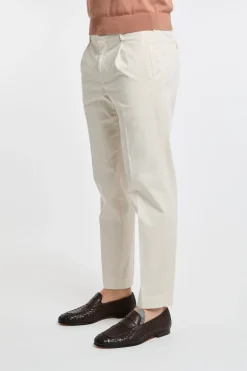 Pantalone multicolor 97% co 3% ea