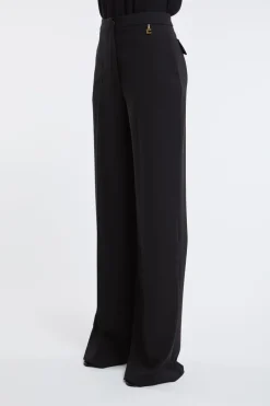 Pantalone nero 95% pl 5% ea