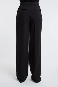 Pantalone nero 95% pl 5% ea