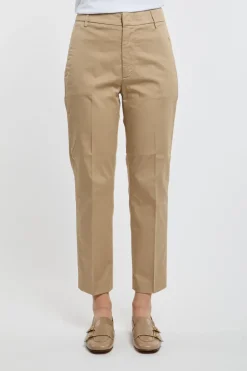 Pantalone nima zip co/ea beige