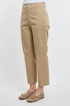 Pantalone nima zip co/ea beige