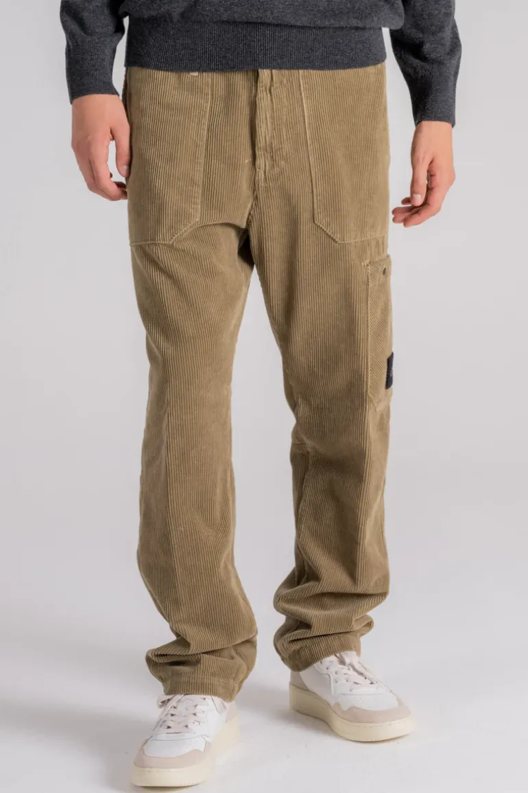 Pantalone regular cotone