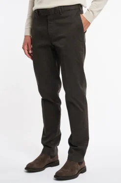 Pantalone regular marrone uomo