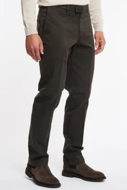 Pantalone regular marrone uomo