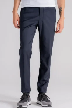 Pantalone terzilio chino jo lana vergine/elastam blu