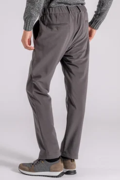 Pantalone velluto a coste grigio