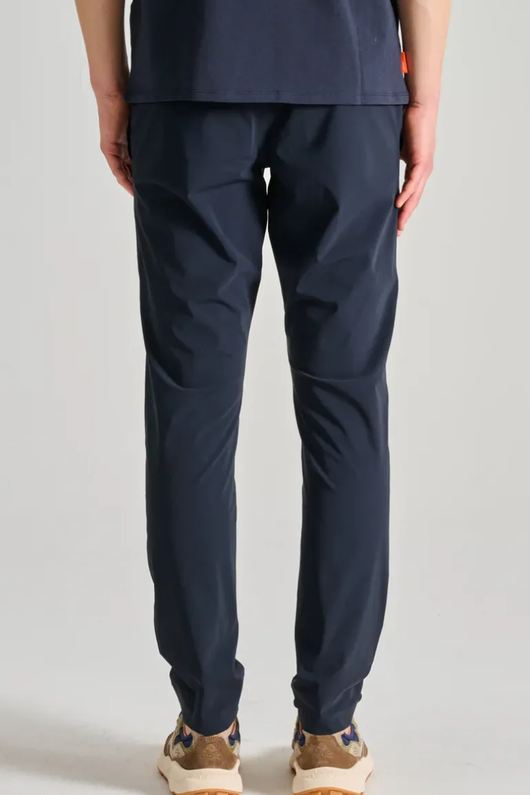 Pantaloni chino surflex tech blu
