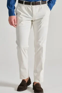 Pantaloni cotone bianco