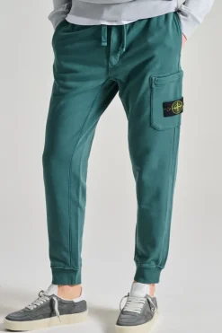 Pantaloni felpa verde
