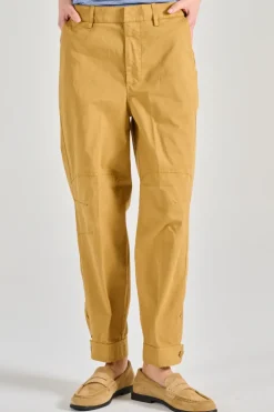 Pantaloni laurie tessuto marrone