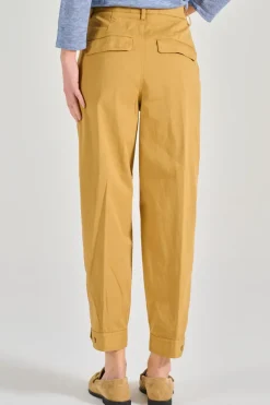 Pantaloni laurie tessuto marrone