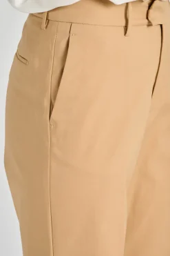 Pantaloni patrizia tessuto beige