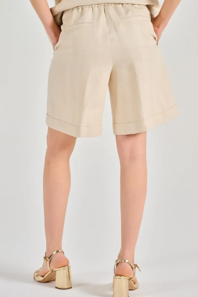 Pantaloni resca beige