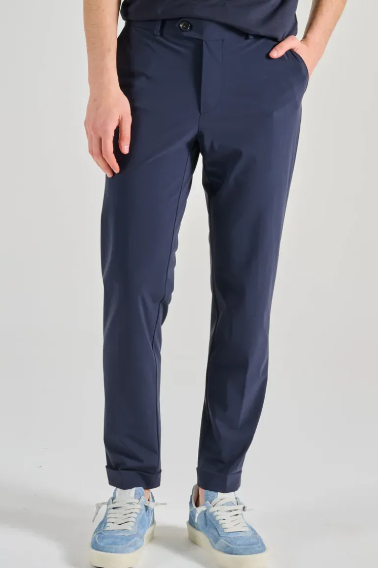 Pantaloni surflex chino blu