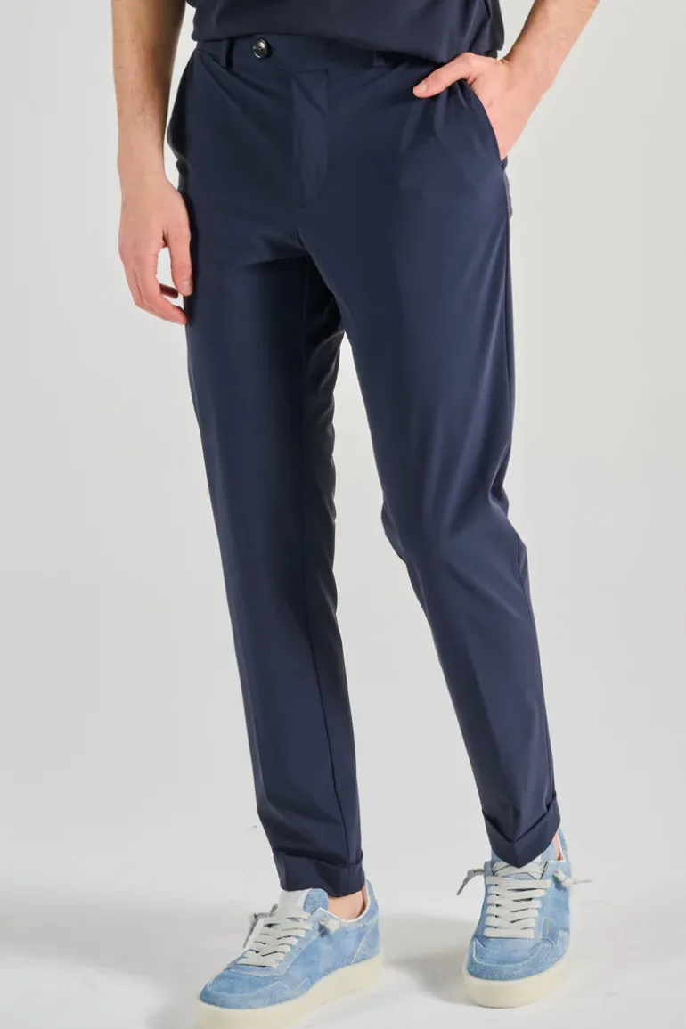 Pantaloni surflex chino blu