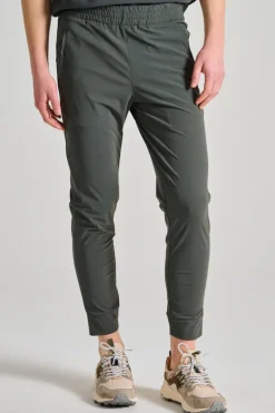 Pantaloni surflex cotone verde