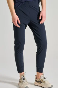 Pantaloni surflex tessuto blu
