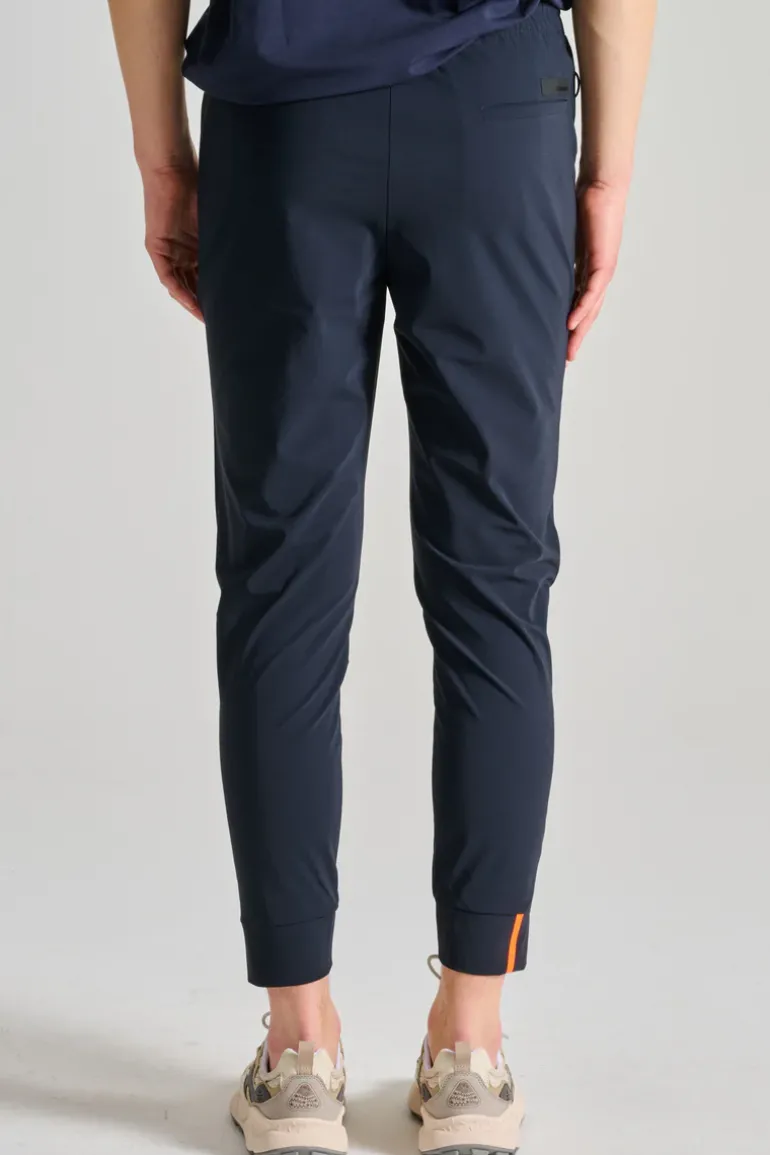 Pantaloni surflex tessuto blu