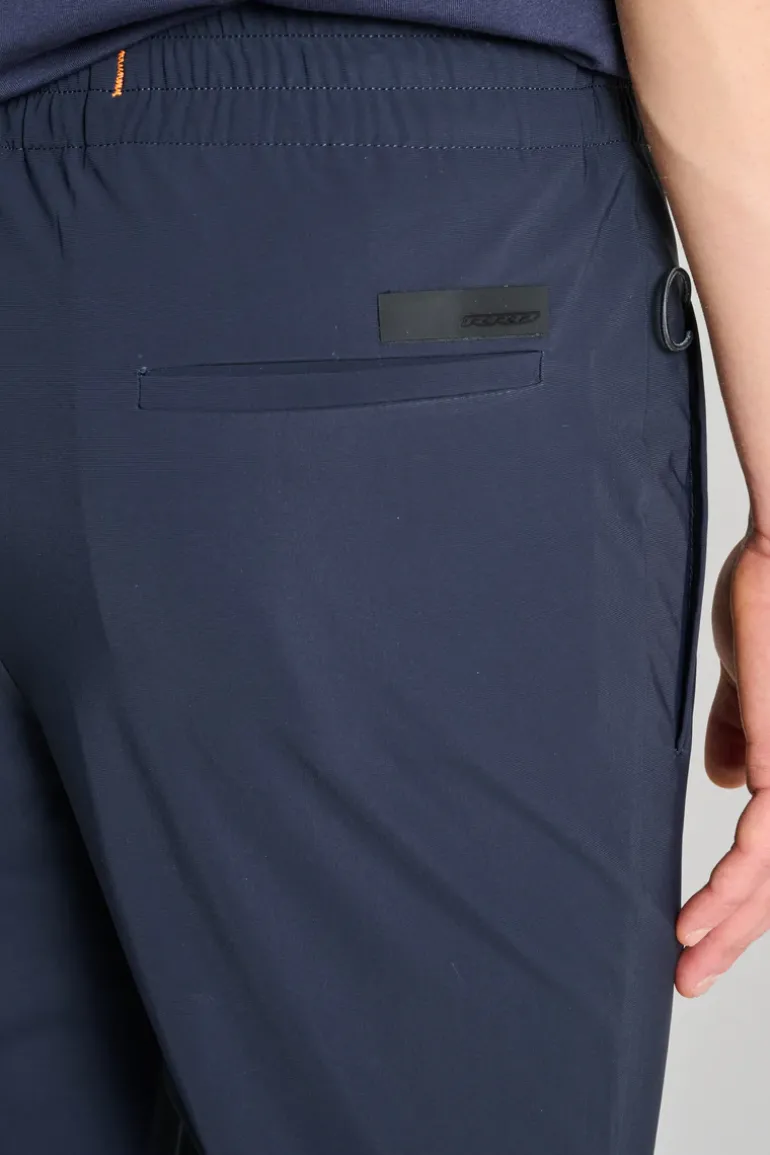 Pantaloni surflex tessuto blu