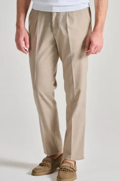 Pantaloni tecnowool beige