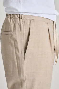 Pantaloni tecnowool beige