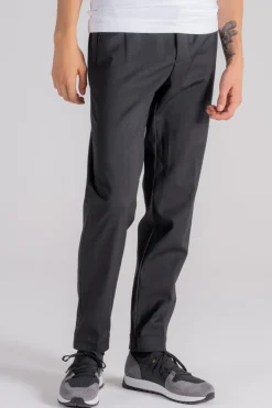 Pantaloni terzilio chino jo in lana vergine elastam grigio