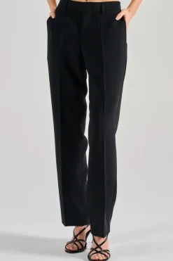 Pantaloni tessuto nero