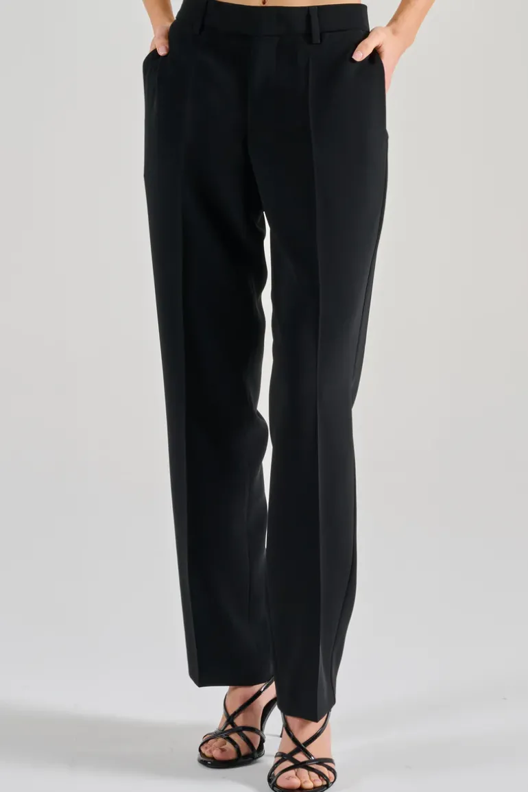 Pantaloni tessuto nero