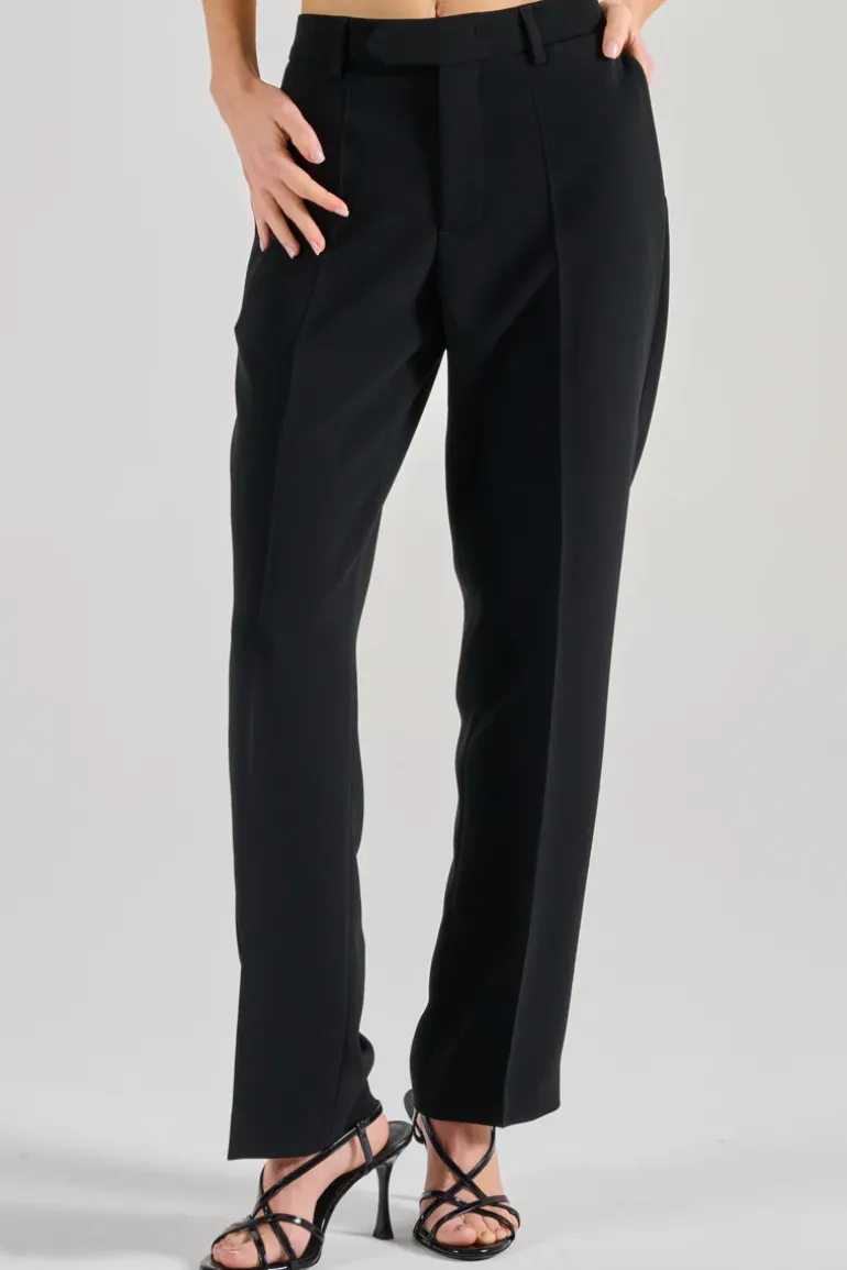 Pantaloni tessuto nero