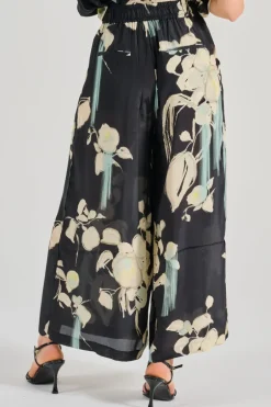 Pantaloni tessuto nero