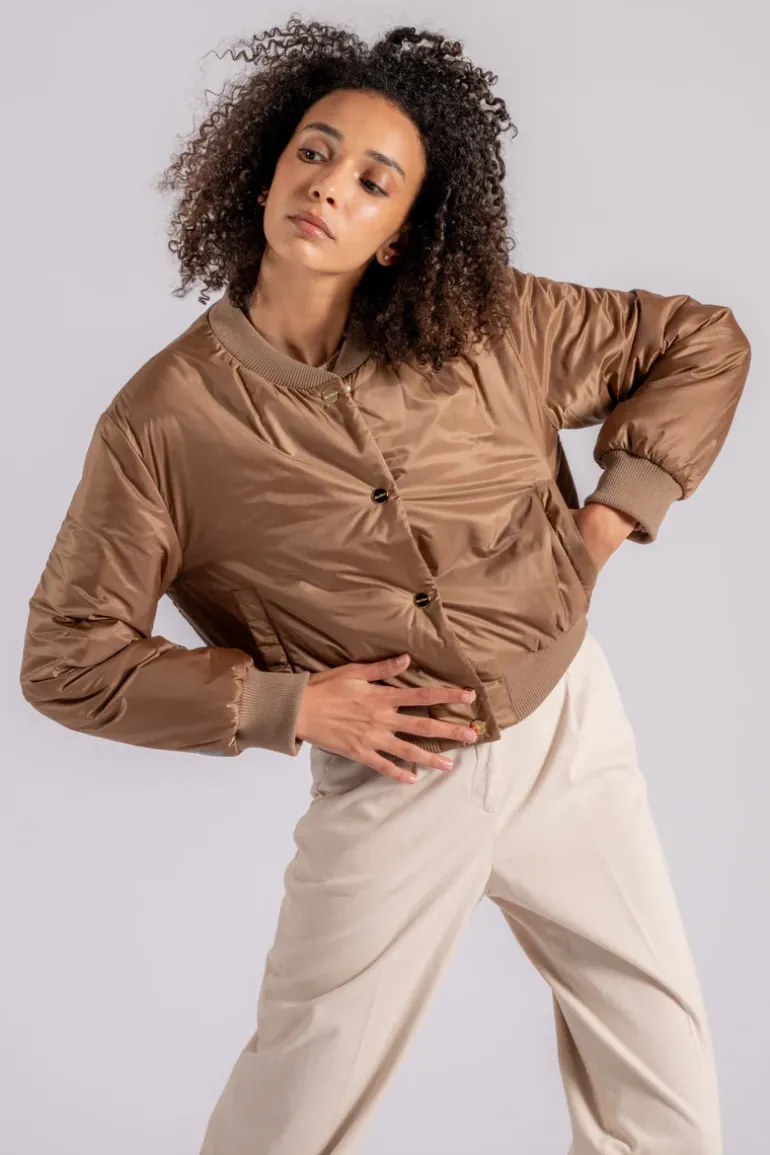 Piumino 100% poliestere nero