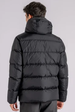 Piumino bomber multi tasche 100% poliammide nero