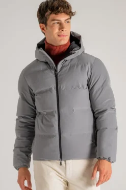 Piumino bomber new impact grigio uomo