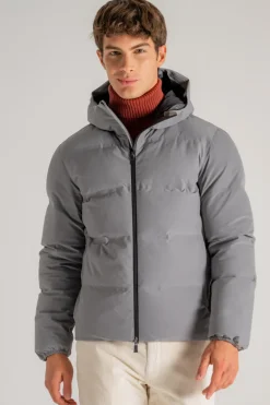 Piumino bomber new impact grigio uomo