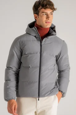 Piumino bomber new impact grigio uomo