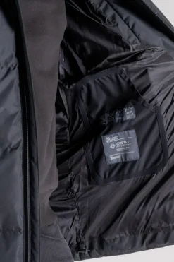 Piumino laminar 100% poliestere nero