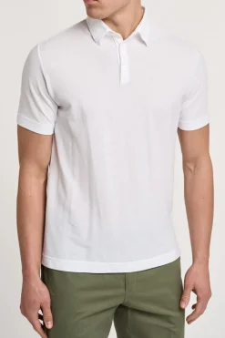 Polo 100% co bianca