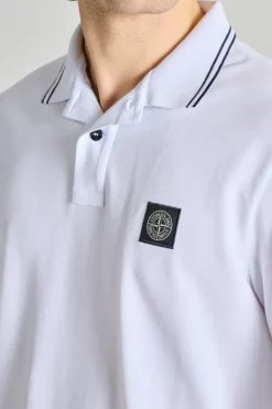 Polo cotone bianco
