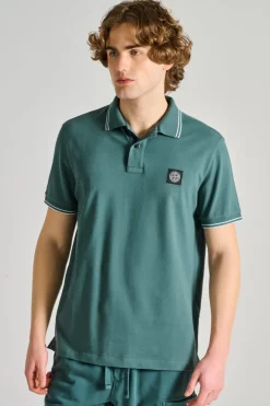 Polo cotone verde