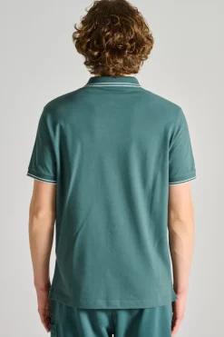 Polo cotone verde
