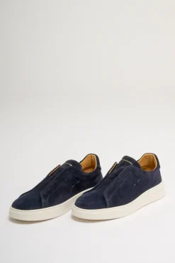 Scarpa suede sirena blu